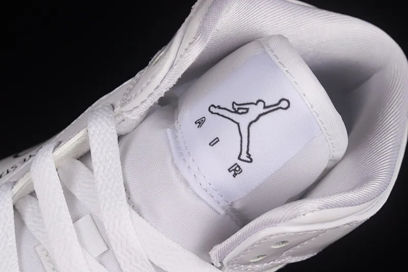 All categories Air Jordan Jordan series basketball shoes Air Jordan 1 Mid G version pure original Air Jordan 1 Mid GS "Schematic" AJ1 Joe 1 white graffiti Zhongbang basketball shoes DQ1864-100
